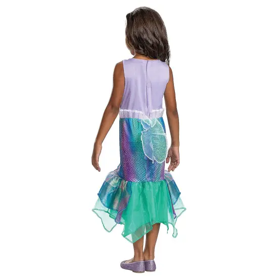 Little Mermaid Ariel Costume for Kids Deluxe Sea Princess Dress, Perfect for Halloween {3}