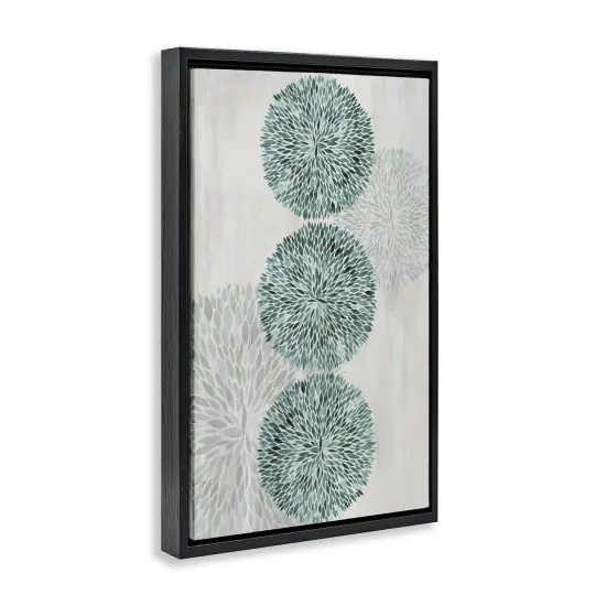 Stupell Industries Round Leafy Whirl Floating Frame, design by Hannah Dawson {3}