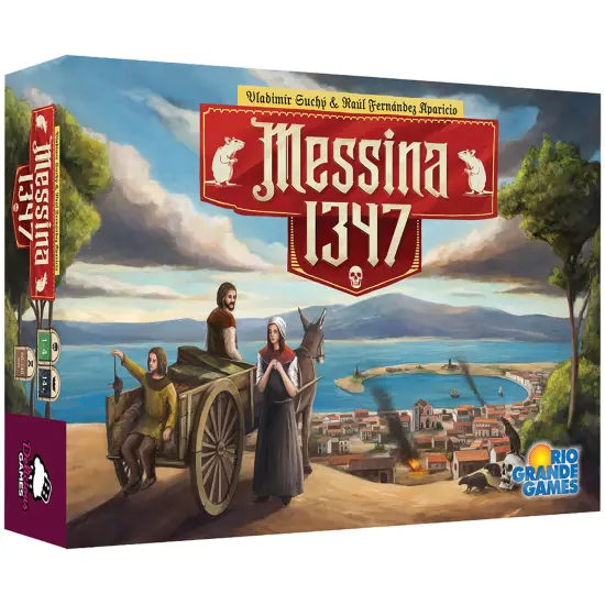 Messina 1347 - Strategy Board Game, Rio Grande Games, Ages 14+, 1-4 Players, 90-120 Min {1}