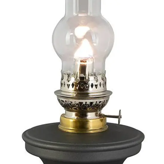 Rayo Small But Mighty Kerosene Oil Lamp Round Wick 14 Burner 16 Oz {3}