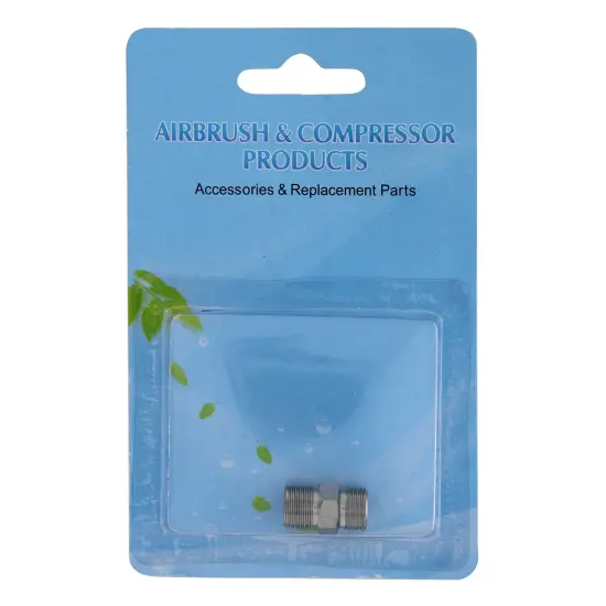 1/8" BSP Male to 1/8" BSP Male Fitting Conversion Adapter {4}