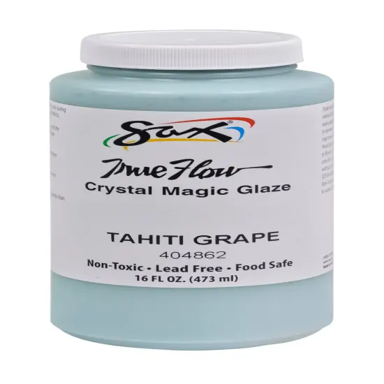 Sax Crystal Magic Glaze, Tahiti Grape, 1 Pint {3}