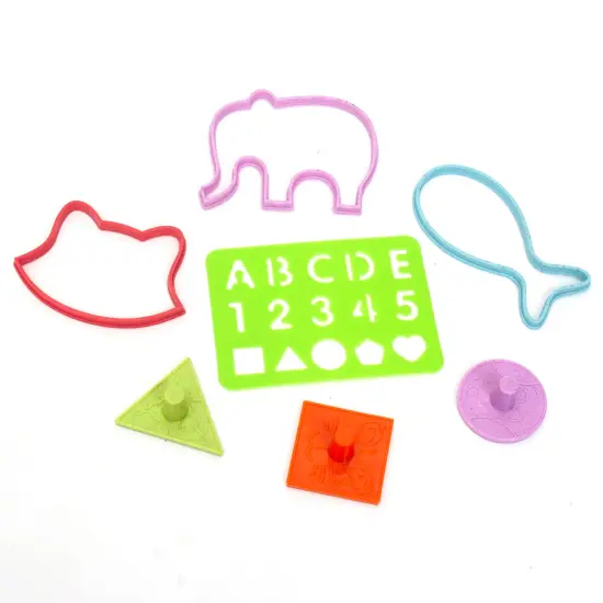 Roo Crew: Magic Doodle Board - 9 Pieces - Travel Friendly, Sketch & Erase, Animal Shapes, ABC, Magnetic Writing Toy, Preschool, Toddler & Kids Ages 3+ {5}