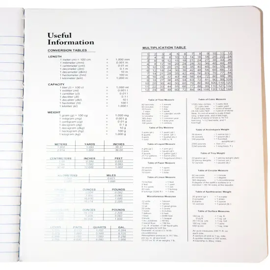 School Smart Marble Composition Books, Wide Ruled, 9-3/4 x 7-1/2 Inches, 100 Sheets Each, Assorted Colors, Pack of 6 {5}