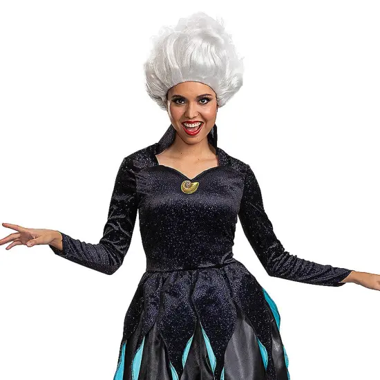 Womens Classic Ursula Costume Live Action Little Mermaid Disney {2}