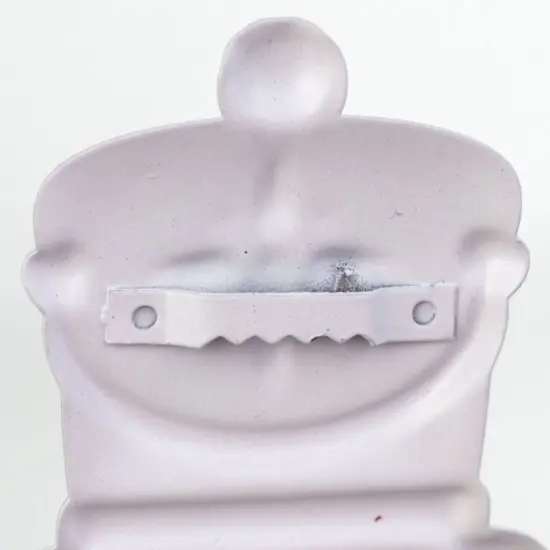 12" Metal Embossed Hanger: Dark Skin Nutcracker {2}