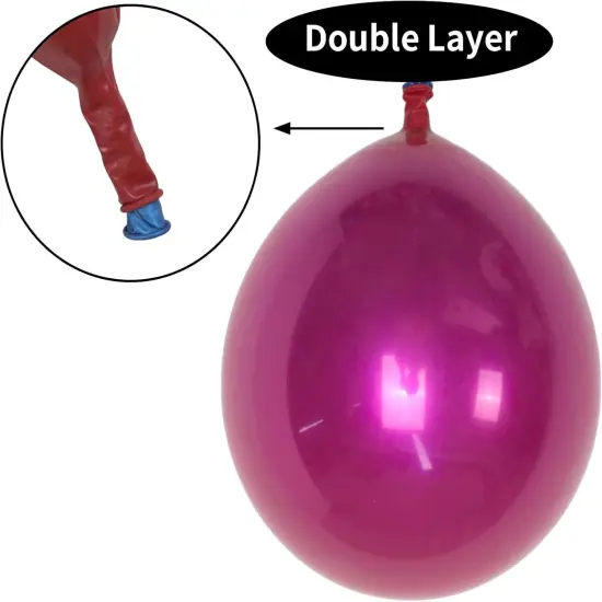 Chrome Hot Pink Balloons 12 Inch (Chrome Hot Pink) {2}