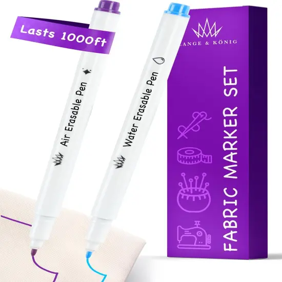 Air & Water Erasable Fabric Markers {1}
