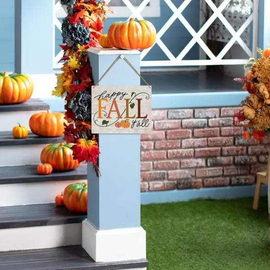 Rustic Farmhouse Fall Signs (Happy Fall) {3}