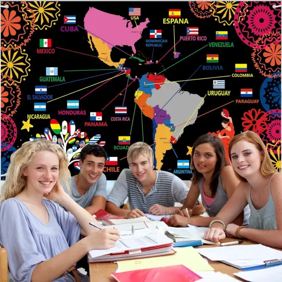 Large Hispanic Heritage Month Banner - 70.8x 43.3 Inches {3}