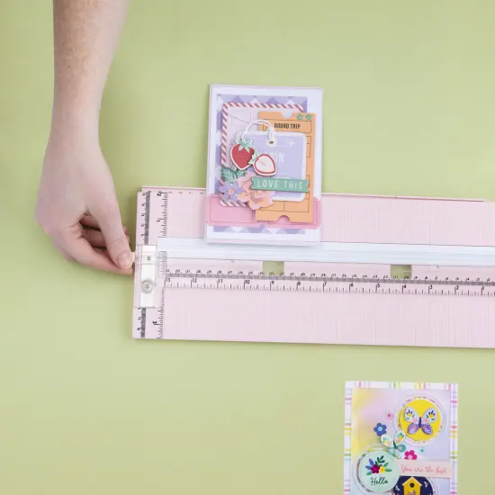 EK Success Rotary Paper Trimmer-Pink {5}