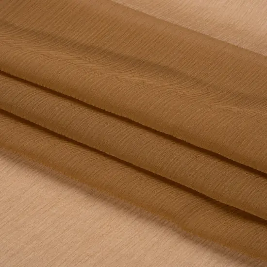 1 Yard Ermine Crinkled Silk Chiffon Fabric Sheer Lightweight Luxury Fashion, 43 Inches Wide {4}