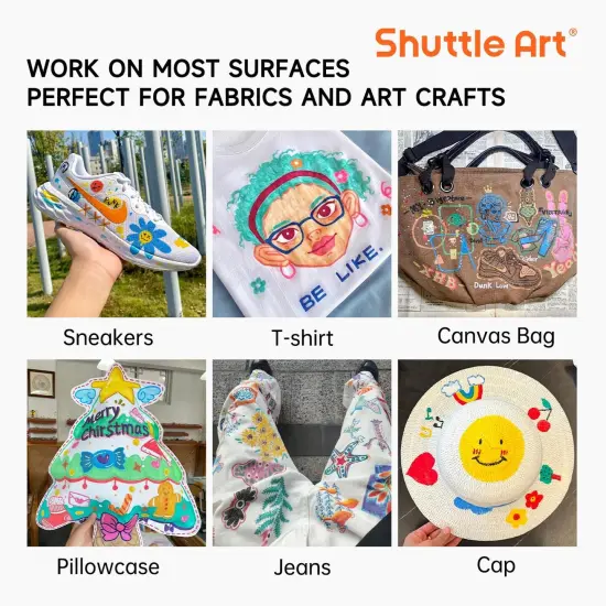 Colors Fabric Markers (	36 colors ) {4}