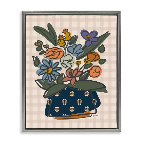 Stupell Industries Little Garden Bouquet Floating Frame, design by Beki Marquardt {1}