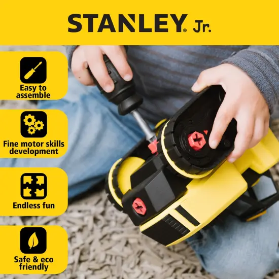 Stanley Jr. Take Apart: Claw Truck {3}