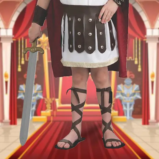 Boy's Roman Gladiator Warrior Costume {4}
