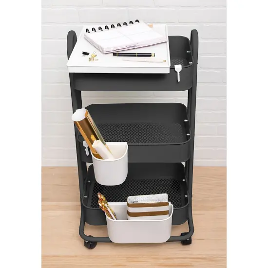 We R Storage Cart-Burnt Ash {5}