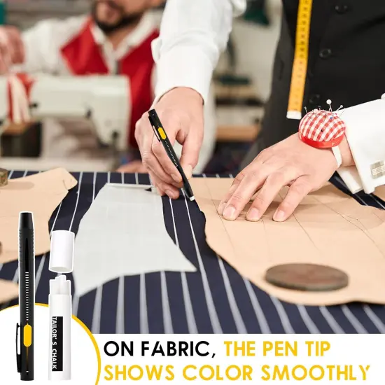 Heat Erasable Fabric Marker (1Pen+20Refills) {3}