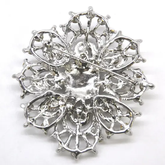 Belagio Enterprises -Rhinestone Brooch - 2 1/2" W x 3" L - BW-140 {6}