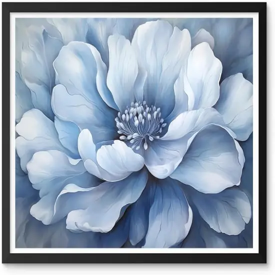 Blue Flower Paint by Numbers Kit (16x20 Inch) {2}