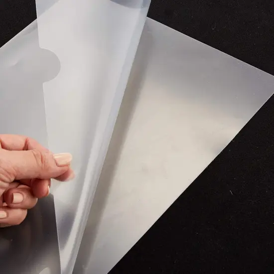 Paper Junkie 24-Pack Clear Project Protector Plastic Folders for Letter Size Documents, 11.4 x 8.9 Inches {7}