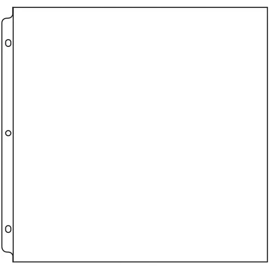 We R Ring Photo Sleeves 12"X12" 50/Pkg-Full Page {5}