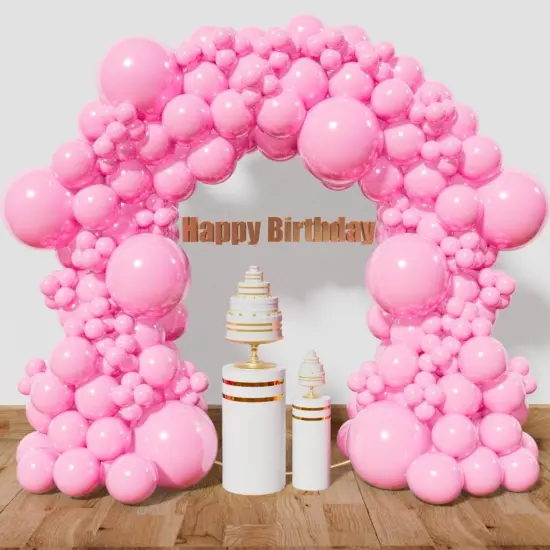 Pink Balloon Arch Kit 111Pcs (Pink) {1}