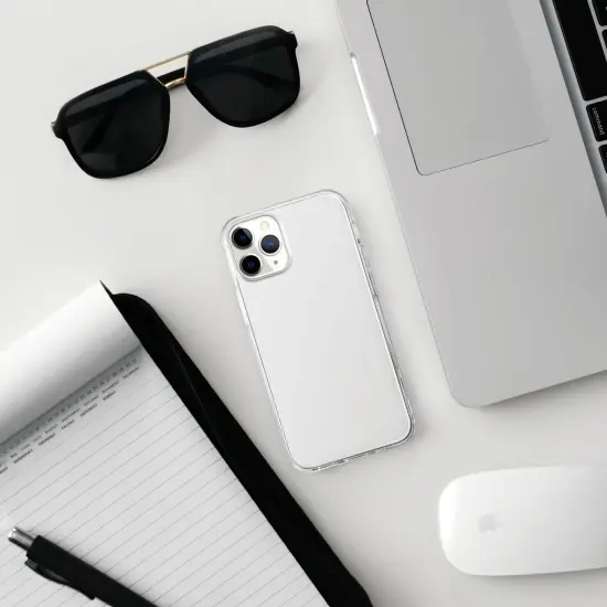 Crystal Clear Case For iPhone 12 Pro Max (6.7 inch), Ultra Slim Fit Thin Soft TPU Shockproof Protective Rubber Cover Clear, by Insten {7}