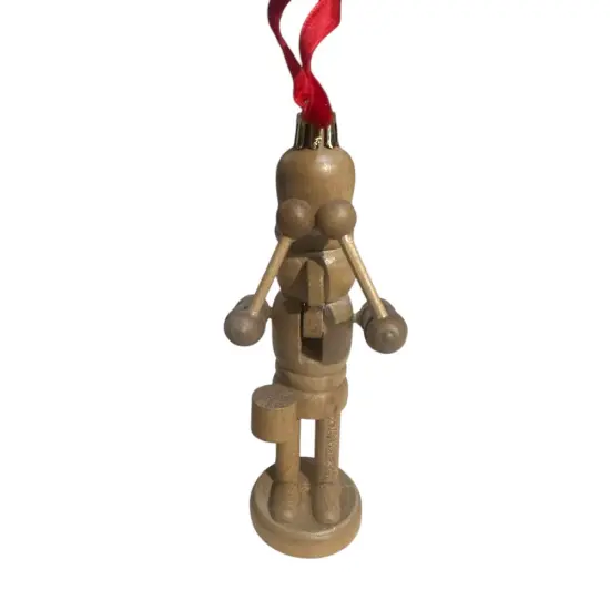 6" Wooden Nutcracker Christmas Ornament | Holiday Decor & Gifts {1}