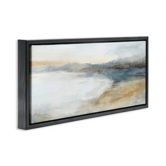Stupell Industries Coastal Warmth Abstraction Floating Frame, design by Hannah Dawson {3}