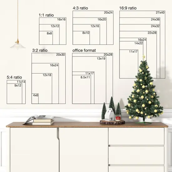 Diploma Frame For 8.5x11 Certificate Document | Solid Oak Wood 8.5 By 11 Picture With Mat For 6x8 | 8 1/2 x 11 Certificate Frame | Plexiglass And Hanging Hardware Included | Natural {3}