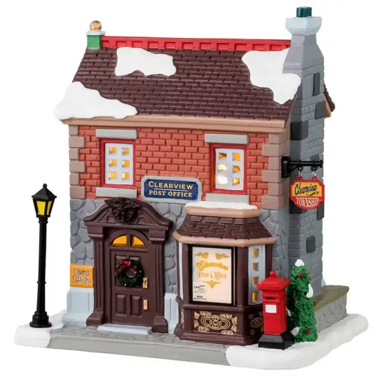 Clearview Post Office - Lemax Caddington Village {1}