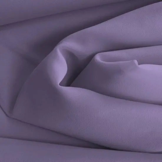 1 Yard Double Georgette Solid Lilac Fabric, Lightweight 58/60" Wide 100% Polyester for Apparel & D&eacute;cor {1}