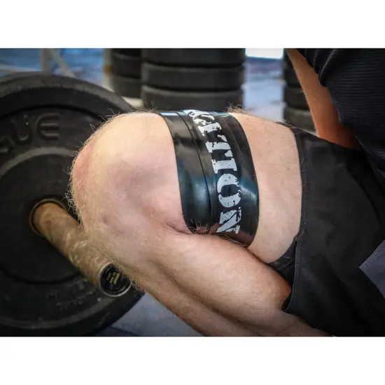 Muscle Floss Bands Recovery Band for Tack and Flossing Sore Muscles and Increasing Mobility : Stretch Band Includes Carrying Case (1 Black) {4}