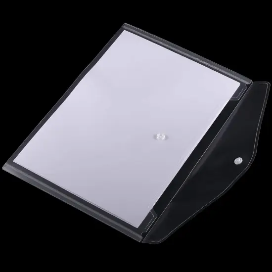 100 Pack 13 X 9 Inch Clear Plastic Envelope Folder {5}