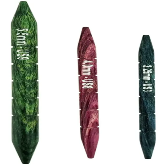 KnitPro-Dreamz Cable Needles 3/Pkg-Sizes 3.25mm, 4.00mm & 5.5mm {2}