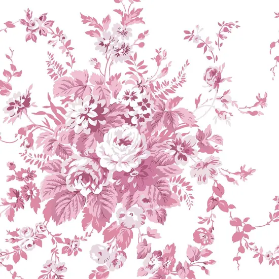 Rachel Ashwell Garden Floral Pink Wallpaper {4}