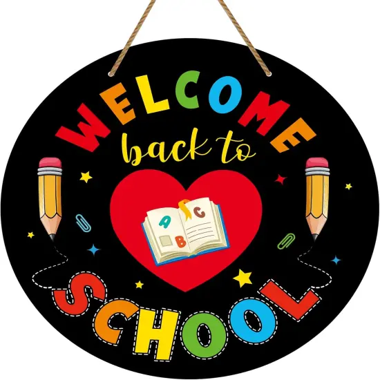 Welcome Sign for Classroom Door Decorations 11.3" {1}