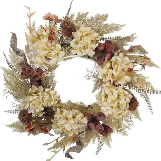20 Inch Winter Fall Wreaths - Boho 20&ldquo; {1}