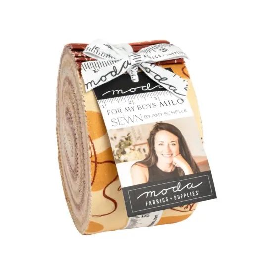 For My Boys Milo 2.5" Strip Roll (Jelly Roll) by Sewn By Amy Schelle for Moda (25170JR) {1}