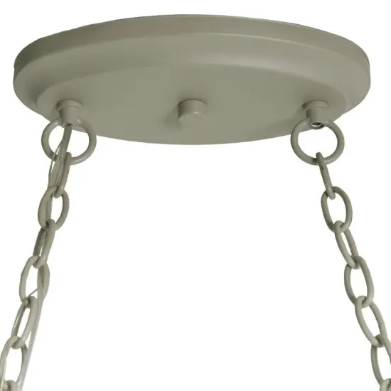 Ceiling Mounted Pot Rack with 2 Lights and 10 Hooks in Slate Finish {3}