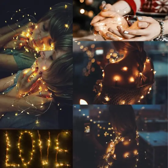 6 Pack Warm White Fairy Lights {2}