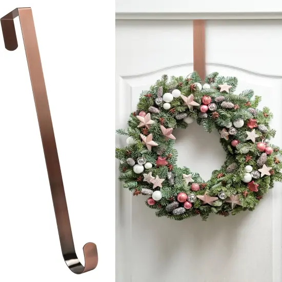 12 Inches Metal Wreath Hanger for Fall Decor,20 Lbs,Wreath Hanger for Front Door {1}