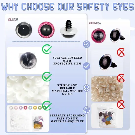 120pcs 18mm Safety Eyes {2}