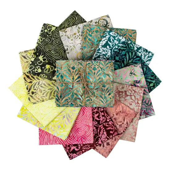 Expressions Batiks Fat Quarter Bundle in Ornamental Floreale by Riley Blake Designs for Riley Blake (FQ-23215-14) {2}