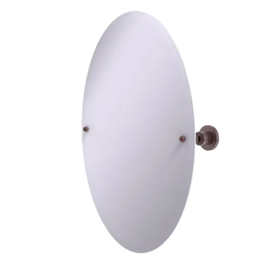 Frameless Oval Tilt Mirror With Beveled Edge - Ap-91-Ca {1}