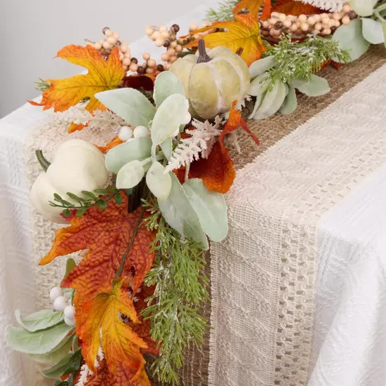 6ft Thanksgiving Fall Garlands (Style-B) {1}