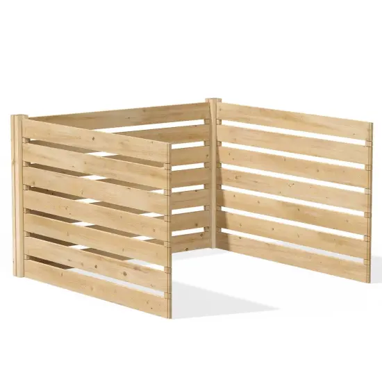 Garden Compost Bin Extension Kit Fits 308 Gallon Bin {1}