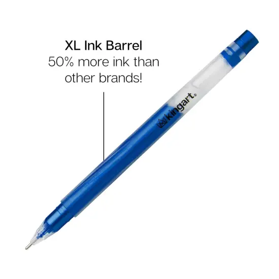 KINGART&reg; Gel Pens 12 Glitter Colors {4}