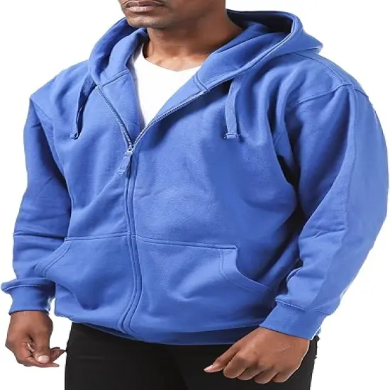 Men's Comfort Full Zip Hood | RADYAN&reg; SAFETY GREEN {4}